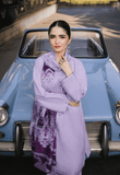 3 Piece Unstitched Heavy Embroidered Lawn Suit with Printed Lawn Dupatta ZS2625