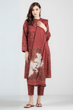 3 Piece Unstitched Digital Printed Pure Lawn Suit with Fine Printed Monaar Dupatta KD-130