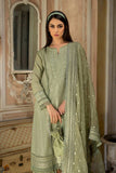 3 Piece Unstitched Heavy Embroidered Chickenkari Pure Lawn Suit With Heavy Embroidered Bamber Chiffon Dupatta SN60