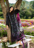 3 Piece Unstitched Heavy Embroidered Chickan Kari Lawn Suit ( Printed Fine Silk Dupatta )MS-2745