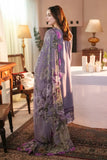 3 Piece Unstitched Heavy Embroidered Lawn Suit ( Fine Printed Silk Dupatta )JD-2680