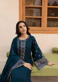 3 Piece Unstitched Heavy Embroidered Lawn Suit ( Four-sided Embroidered Chiffon Dupatta )LM-585