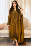 3 Piece Unstitched Heavy Embroidered Lawn Suit ( Four-sided Embroidered Lawn Dupatta )MB-100