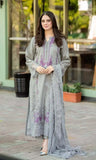 3 Piece Unstitched Heavy Embroidered Lawn Suit ( Four-sided Embroidered Chiffon Dupatta )MS-170
