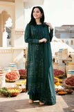 3 Piece Unstitched Heavy Embroidered Lawn Suit ( Four-sided Embroidered Lawn Dupatta )MB-935