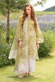 3 Piece Unstitched Embroidered Lawn Suit ( Printed Lawn Dupatta )BQ-203