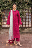 3 Piece Unstitched Heavy Embroidered Chickan Kari Lawn Suit ( Fine Printed Monaar Dupatta )JZ-2760