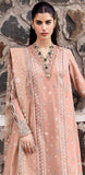 3 Piece Unstitched Heavy Embroidered Lawn Suit ( Heavy Embroidered Cotton Net Dupatta )QL-2785