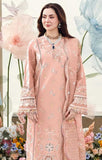 3 Piece Unstitched Heavy Embroidered Lawn Suit ( Heavy Embroidered Cotton Net Dupatta )QL-2770