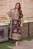 3 Piece Unstitched Heavy Embroidered Shamoz Silk Suit ( Four-sided Embroidered Shamoz Silk Dupatta )AS-987