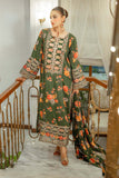 3 Piece Unstitched Heavy Embroidered Shamoz Silk Suit ( Four-sided Embroidered Shamoz Silk Dupatta )AS-988