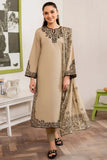 3 Piece Unstitched Heavy Embroidered Dhanak Suit ( Full Embroidered Dhanak Shawl )