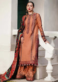 3 Piece Unstitched Heavy Embroidered Dhanak Suit ( Printed Woolen Shawl )