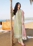 3 Piece Unstitched Heavy Embroidered Chickan Kari Pure Lawn Suit with Printed Organza Dupatta CH10