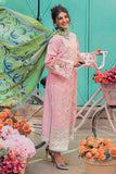 3 Piece Unstitched Heavy Embroidered Lawn Suit With Digital Printed Silk Dupatta