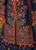 3 Piece Unstitched Heavy Embroidered Dhanak Wool Suit With Four Sided Embroidered Dhanak Shawl RS-695