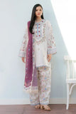 3 Piece Unstitched Digital Printed Pure Lawn Suit with Fine Printed Lawn Dupatta BQ422