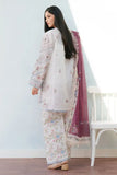 3 Piece Unstitched Digital Printed Pure Lawn Suit with Fine Printed Lawn Dupatta BQ422