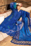 3 Piece Unstitched Heavy Embroidered Chickan Kari Pure Lawn Suit with Four Sided Embroidered Organza Dupatta MB2590