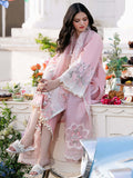 3 Piece Unstitched Heavy Embroidered Chickan Kari Pure Lawn Suit with Heavy Embroidered Organza Dupatta BL2585