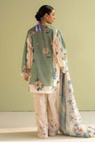 3 Piece Unstitched Digital Printed Lawn Suit with Fine Printed Lawn Dupatta CO496