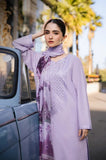 3 Piece Unstitched Heavy Embroidered Lawn Suit with Printed Lawn Dupatta ZS2625