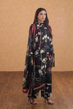 3 Piece Unstitched Digital Printed Pure Lawn Suit with Fine Printed Chiffon Dupatta MB608