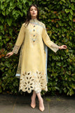 3 Piece Unstitched Heavy Embroidered Chickan Kari Pure Lawn Suit with Fine Printed Silk Dupatta MQ 2570