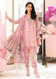3 Piece Unstitched Heavy Embroidered Lawn Suit with Printed Silk Dupatta