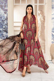 3 Piece Unstitched Digital Printed Lawn Suit with Printed Voil Dupatta MB444