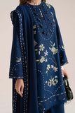 3 Piece Unstitched Heavy Embroidered Dhanak Suit with Four-sided Embroidered Dhanak Shawl SP-985