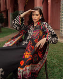 3 Piece Unstitched Digital Printed Khaddar Suit with Printed Khaddar Dupatta CH-77