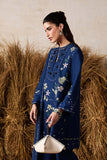 3 Piece Unstitched Heavy Embroidered Dhanak Suit with Four-sided Embroidered Dhanak Shawl SP-985