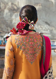 3 Piece Unstitched Heavy Embroidered Dhanak Suit with Printed Woolen Shawl HR-920
