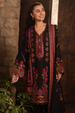 3 Piece Unstitched Heavy Embroidered Dhanak Suit with Heavy Embroidered Dhanak Wool Shawl ZH-960