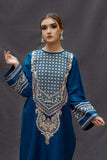 2 Piece Unstitched Heavy Embroidered Dhanak Suit BT 69