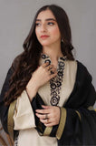 3 Piece Unstitched Heavy Embroidered Dhanak Suit with Embroidered Dhanak Shawl AS-05