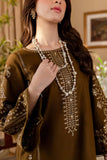 2 Piece Unstitched Heavy Embroidered Dhanak Suit BA68