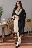 3 Piece Unstitched Heavy Embroidered Dhanak Suit with Embroidered Dhanak Shawl AS-05