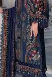 3 Piece Unstitched Heavy Embroidered Dhanak Suit with Heavy Embroidered Dhanak Shawl MB965