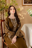 2 Piece Unstitched Heavy Embroidered Dhanak Suit BA68