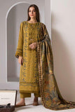 3 Piece Unstitched Heavy Embroidered Pure Lawn Suit with Printed Lawn Dupatta SN59