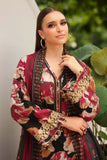 3 Piece Unstitched Embroidered Khaddar Suit with Printed Khaddar Dupatta BQ-39