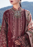 3 Piece Unstitched Heavy Embroidered Dhanak Suit with Heavy Embroidered Dhanak Shawl HR-890