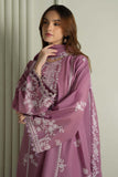 3 Piece Unstitched Heavy Embroidered Dhanak Suit with Four Sided Embroidered Dhanak Shawl CS-900
