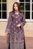 3 Piece Unstitched Heavy Embroidered Dhanak Suit with Heavy Embroidered Dhanak Wool Shawl NS-915