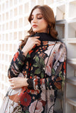 3 Piece Unstitched Embroidered Khaddar Suit with Printed Khaddar Dupatta BQ-36