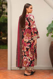 3 Piece Unstitched Embroidered Khaddar Suit with Printed Khaddar Dupatta BQ-39