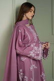 3 Piece Unstitched Heavy Embroidered Dhanak Suit with Four Sided Embroidered Dhanak Shawl CS-900