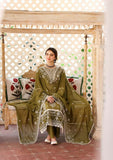 3 Piece Unstitched Heavy Embroidered Dhanak Suit with Heavy Embroidered Dhanak Shawl MR-590